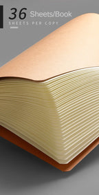 Notebook A5 Kraft Cover Vintage Diary Blank/grid/lined Stationery Planner Writing Paper for Students School Office Supplies