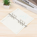Metal Spiral Binder File Folder A4/B5/A5/A6/A7 Loose-leaf Binding ClipRefillable Notebook Binding Hoop DIY Album Diary Clip Tool