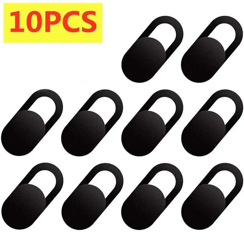 1/20PCs Webcam cover shutter magnet slider universal antispy camera cover for Web laptop iPad MacBook phone lens privacy sticker