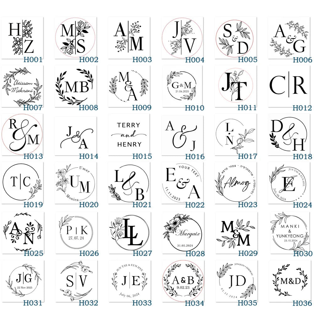 Embosser Stamp LOGO Customized Wedding Library Book Private Seals Customization Envelope Party Invitation Embossing Stamps DIY