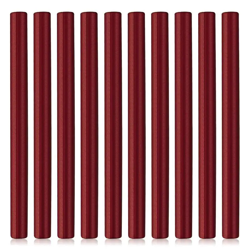 10 Pcs Seal Wax Sticks For Melting Glue Gun Sealing Wax Sticks Wedding Party Invitation Sealing Wax For Fashion Gift Decoration