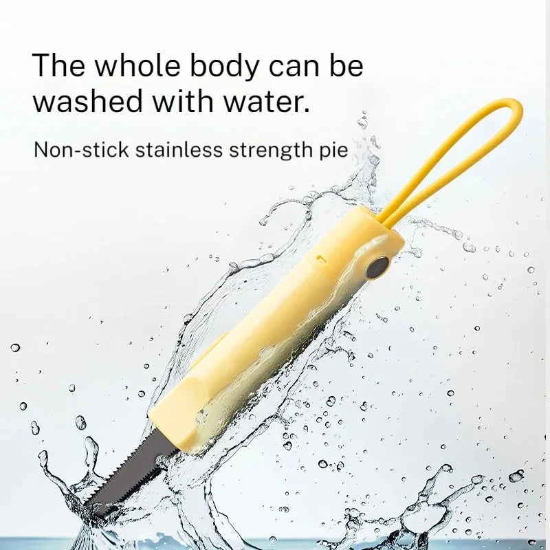 Magnetic Mini Box Cutter, Retractable Blade Paper & Letter Opener, Durable ABS for Office & Home Use