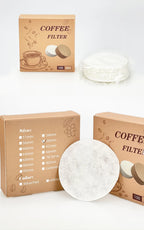 Coffee Filter Paper 51mm 53mm 58mm Round Disposable Secondary Water Filter Papers Espresso Portafilter Accessories Barista Tools