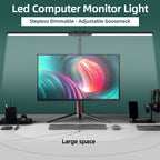 Led Monitor Light Bar Stepless Dimmable Desk Lamp Computer Screen Hanging Light Led Table Lamp Indoor Lighting For Laptop Office