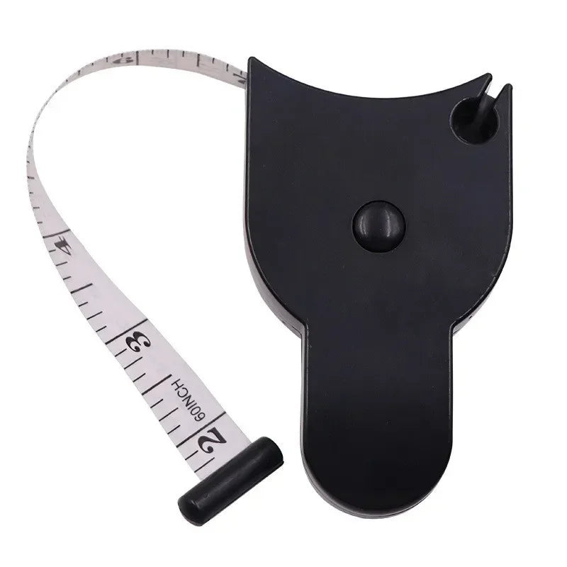 1set 70mm Skinfold Body Fat Caliper Set with Measure Tape Body Fat Monitors Body Fat Tester Skinfold Measurement accessory