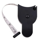 1set 70mm Skinfold Body Fat Caliper Set with Measure Tape Body Fat Monitors Body Fat Tester Skinfold Measurement accessory