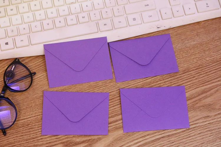 20pcs/pack 115mm * 82mm colored small envelopes, card mailing, business, wedding