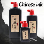 Professioanl Sumi Liquid Ink 100ml / 200ml / 500ml for Traditional Calligraphy and Brush Painting Chinese Ink Writing Artworks