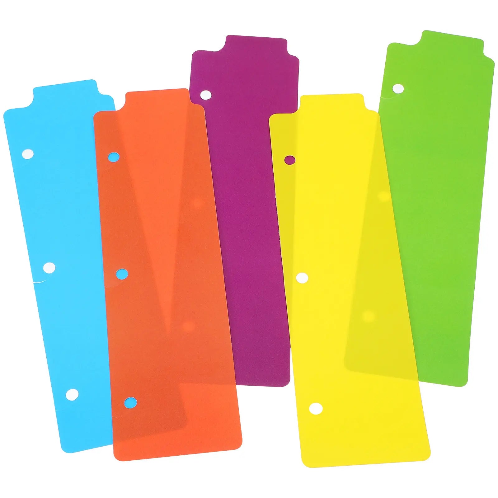 5Pcs Professional Notebook Dividers with Writeable Tabs Colorful Index Dividers for Binders Planners Diaries Hard Cover