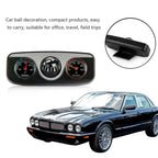 3-in-1 Multifunctional Vehicle Compass, High Precision, with Thermometer ABS Adhesive Navigation Ball for Ships, Vehicle Tools