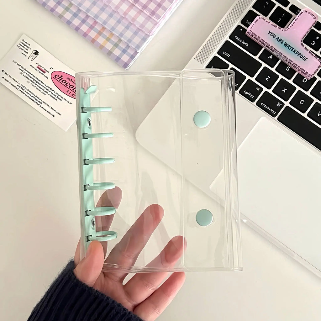 A7 Widening Colouful Notebook Refill Spiral Binder Inner Page Grid Diary Agenda PlannerSchool Stationery
