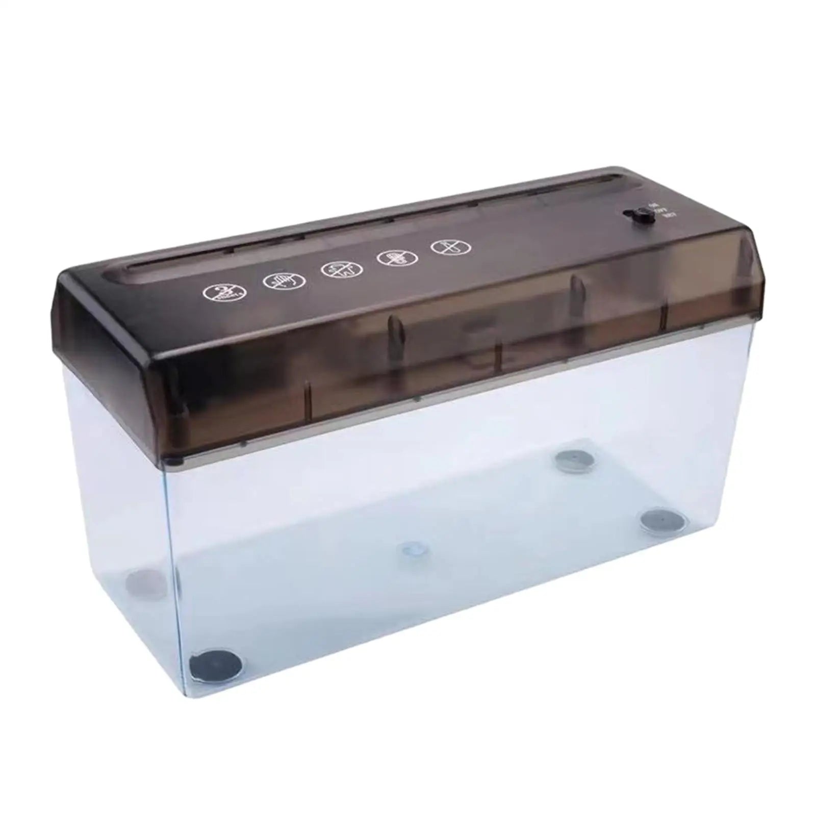 USB Paper Shredder A4 Paper Cutter Electric Mini Shredder Paper Cutting Machine for Office Home School Desktop Stationery