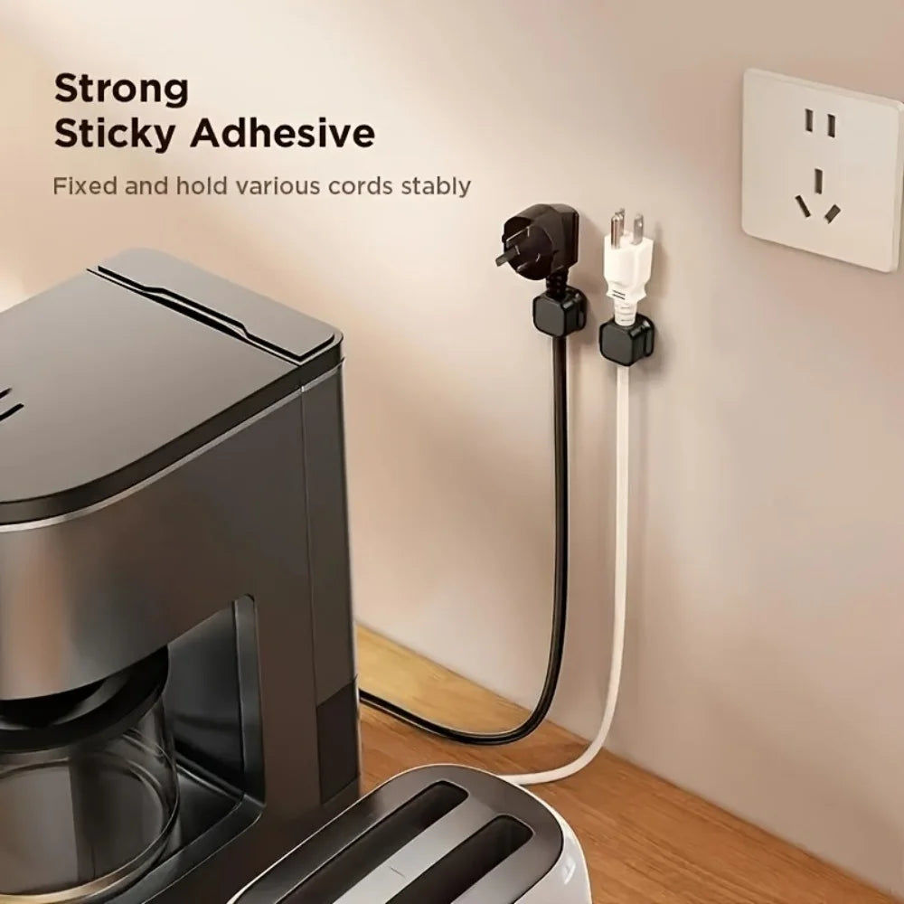 3/6/12PCS Portable Magnetic Cable Clips Cable Protector Desk Tidy Management Clips For Mouse Earphone Wire Organizer Cable Stand