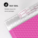 50 Pcs Multi Colors Bubble Mailer Bubble Padded Mailing Envelopes Mailer Poly for Packaging Self Seal Shipping Bag ﻿