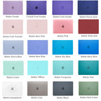 For Macbook Air 13.6 Case M5 2026 Neo A18 For MacBook Air 13 Cover M4 M2 Pro 13 Funda 2025 M5 Pro 14 16 Case M3 15.3 Laptop Case