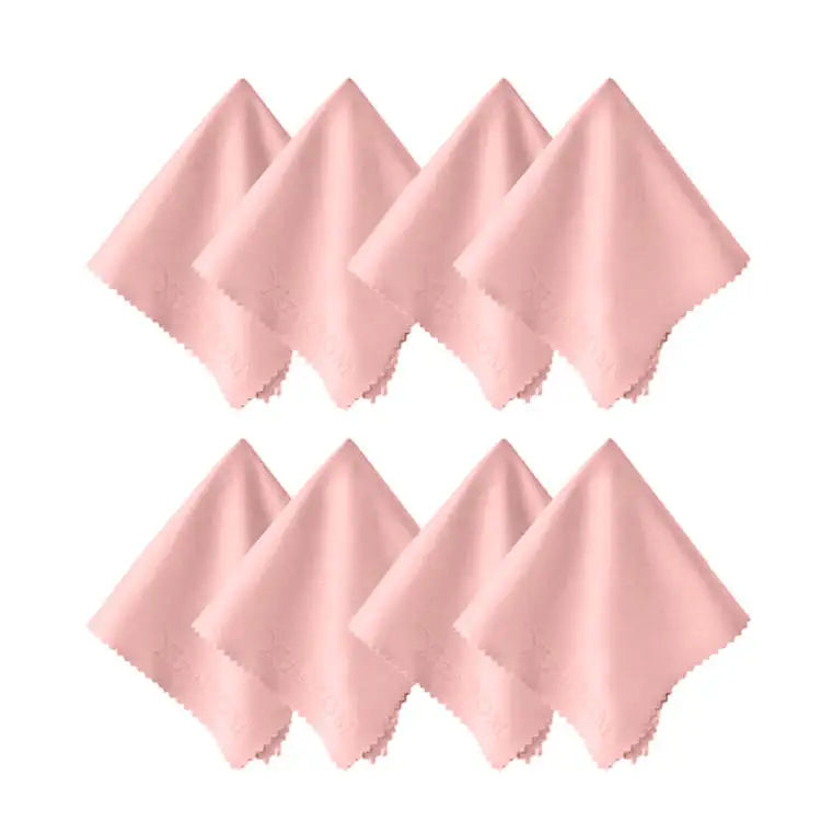 XizeHOM 8 pcs/lots High quality  Glasses Cleaner 20*20cm Microfiber Glasses Cleaning Cloth For Lens Phone Screen Cleaning Wipes