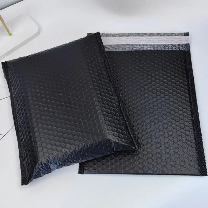 Wholesale Plastic Black Bubble Envelopes Bag Waterproof Foam Adhesive Self Seal Packing Bags Mailers Shipping Storage Organizer