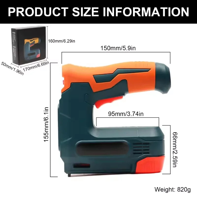 Air Nail Gun Furniture Pneumatic Gun Wood Frame Stapler Pneumatic Tool Power Tools F10
