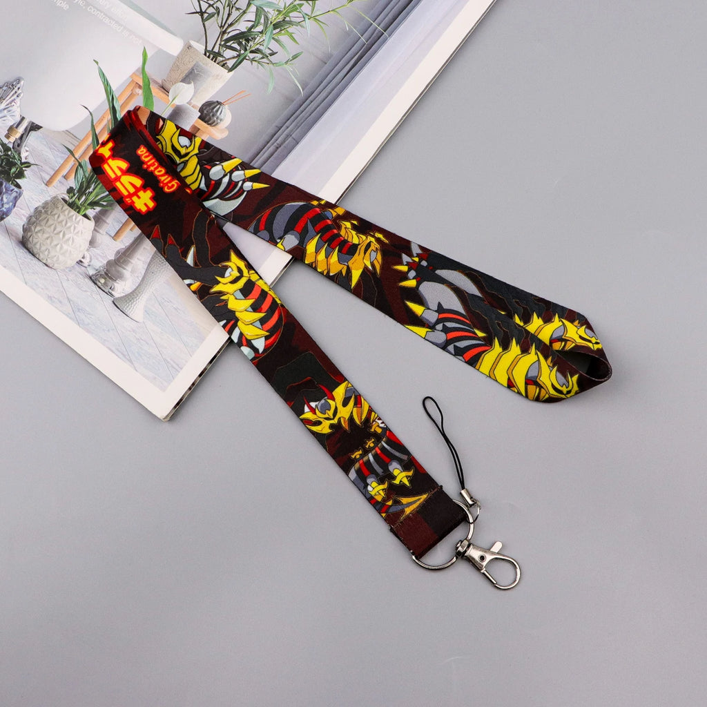 Japanese Anime Monsters Neck Strap Lanyard for Keys Keychain Badge Holder ID Credit Card Pass Mobile Phone Charm Accessories