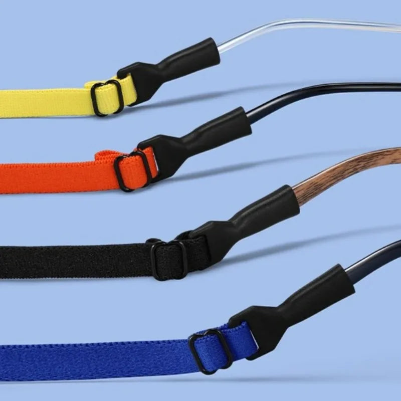 Adjustable Elastic Strap For Sports Glasses, Anti-Slip Band For Glasses, Safe Grip For Basketball, Running, Outdoor Activities
