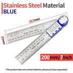 Electronic Digital Display Angle Ruler 360 Degree Woodworking Measuring Angle Instrument Protractor Angle Meter Goniometer