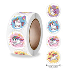 100-500pc Stickers Rolling Animal Roll Stickers Small Cute Game Sticker DIY Gift Sealing Label Decoration