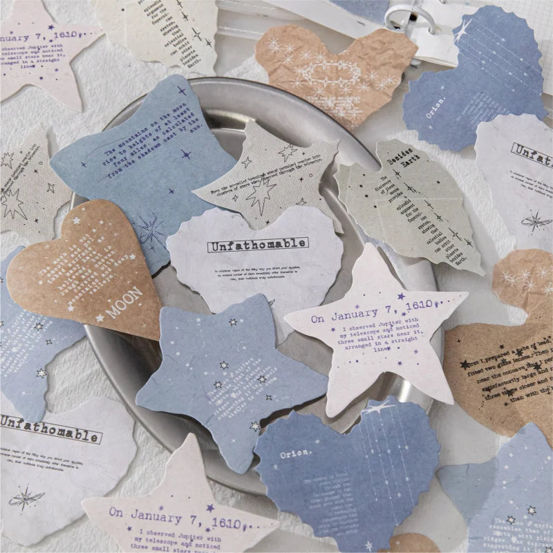 20Pcs/pack Retro Hard Card Stock Paper Essential for Handmade DIY Retro-style Journal Decor Cards