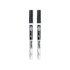 Fine tip permanent Paint Marker Pen DIY Paint Metallic Pen Permanent Gold SILVER Marker Touch Up,School Model Painting