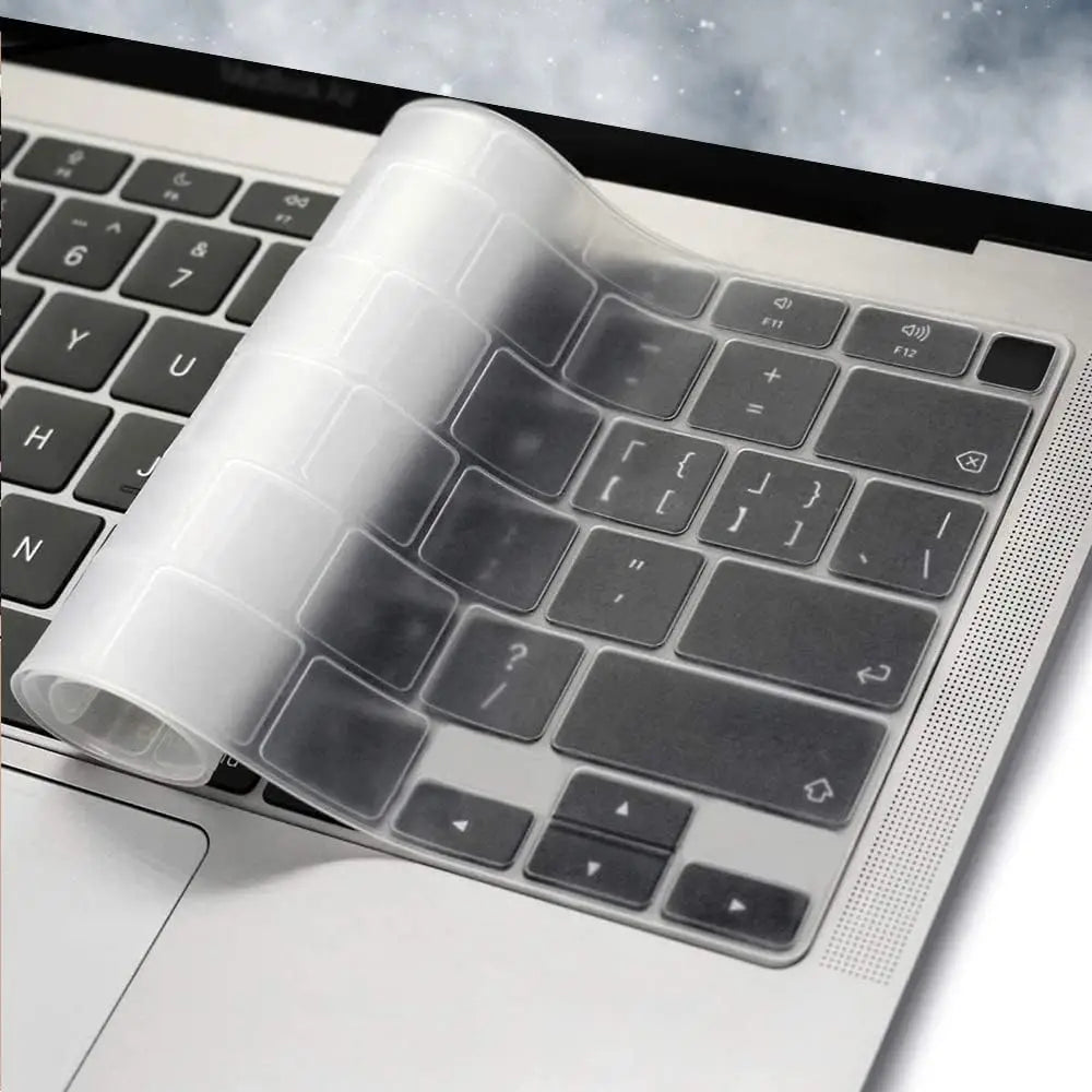 Silicone Keyboard Cover for All MacBook Air/Pro 13 14'15'16 inch,M1,M2,M3 M4 M5 Chip Model A2918,A2992,A3113,A2337,A2941 US & EU
