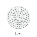 XHYKFFILTER 51/53/58mm Coffee Puck Screen 304 Stainless Steel Double Layer Fine Filter Screen for 51/54/58mm Portafilter