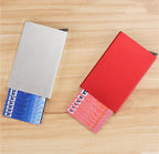 Anti Rfid Blocking Protected Magic Men ID Credit Card Holder Wallet Men Women Metal Business Bank CreditCard Cardholder Case