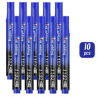 1/10/20pcs 2mm Red Blue Ink Black Permanent Marker Pens, Fine Tip, Waterproof, Quick Drying Drawing Pens Wood Stone Metal Glass