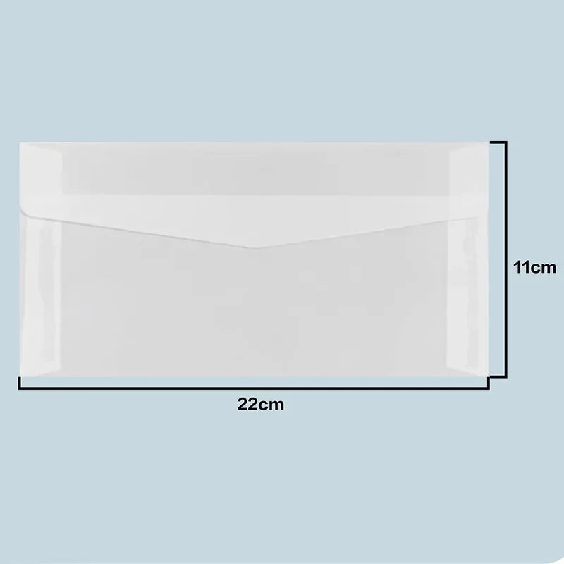 50pcs/lot Translucent Envelopes European Sulfuric Acid Paper Envelope for Wedding Invitation Business Supplies Giftbox Storage