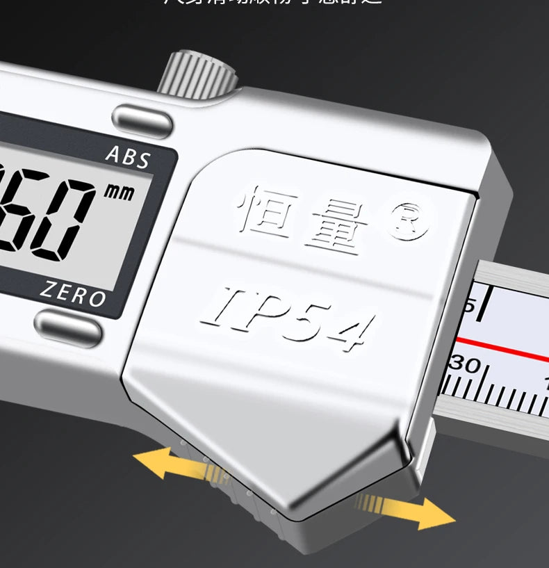 90 Degree Precision Electronic Stainless Steel Boring Special Caliper Inner Diameter Measurement Tool Aperture Digital Caliper