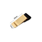 Handmade Leather Pen Holder Clip Brass Stainless Steel Holder For Journal Notebook Paper Folder Home Office Daily Desktop Use