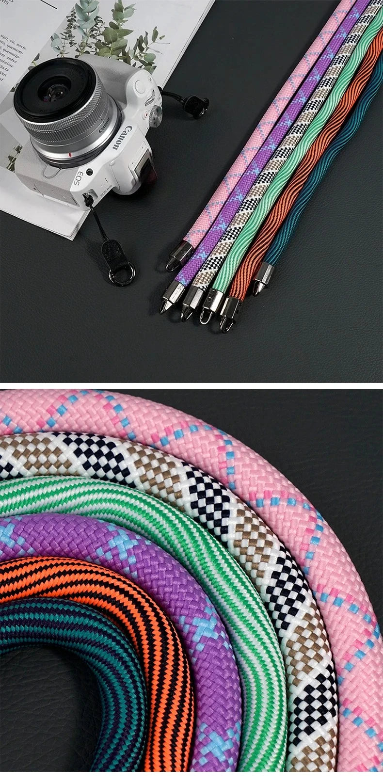 Camera Shoulder Strap Lanyard for Nikon Panasonic Canon Leica Sony Pentax Fujifilm Micro Single Camera Neck Strap Sony A7M4 Fuji