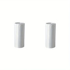 Mini Strong Trash Bags, Small Garbage Bags for Desktop Mini Trash Can, 60 Counts, Black, White