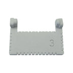 Sewing Guide Template Kit for Consistent Stitches 3/4Mm Spacing Precision Sewing Tool for Fabric Embroidery & Leathercraft