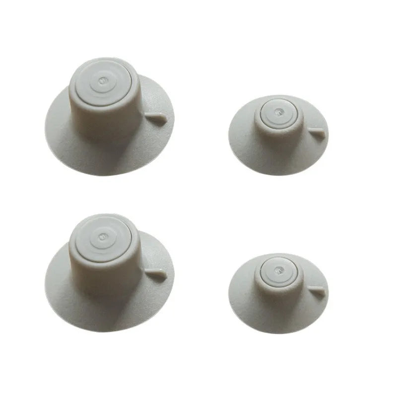 4pcs Laptop Cooling Feet Non-Slip Pad Cooler Standing Absorbent Non-slip Feet Cup Laptop Stand for Desktop