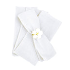 4PCS 30x45cm 100% Cotton Christmas Green Napkin Blue Reusable Wedding Party Table Decor Retro Napkins