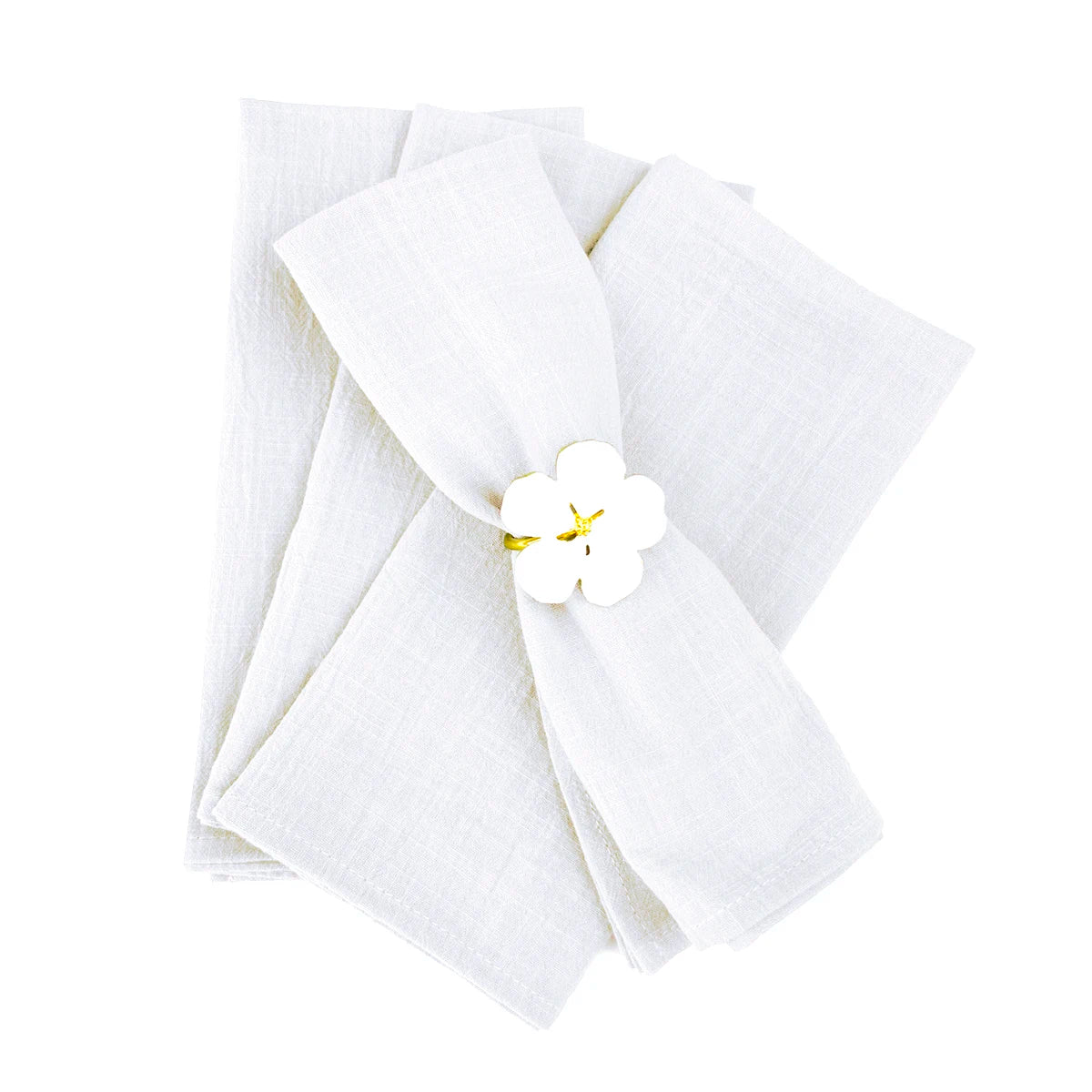 4PCS 30x45cm 100% Cotton Christmas Green Napkin Blue Reusable Wedding Party Table Decor Retro Napkins