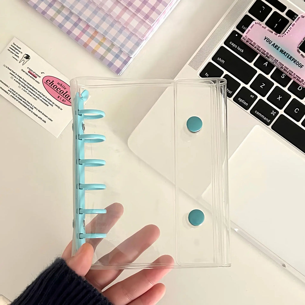 A7 Widening Colouful Notebook Refill Spiral Binder Inner Page Grid Diary Agenda PlannerSchool Stationery