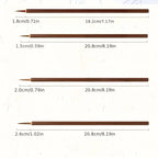 Fine Line Art Brushes, Handmade, Chinese Calligraphy and Precision Designed Digital Painting Brushes