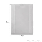 50pcs/lot Translucent Mini Envelope Jewelry Storage Bag for Card Earring Necklace Gift Packaging Bags Wedding Wedding Envelopes