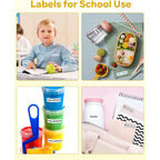 P12 Mini Label Maker Machine with Tape Bluetooth Label Printer Handheld Sticker Multiple Templates Font Inkless Sticker Maker