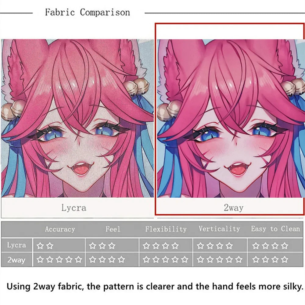 Custom big size 3D Mouse Pad Anime Customization Kawaii Desk Pad with Wrist Rest for mousepad gamer