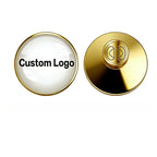 Shirley custom 100pcs  Metal Badges Lapel Pins Epoxy resin domed Printed label pins name alfileres personalizados para cuello