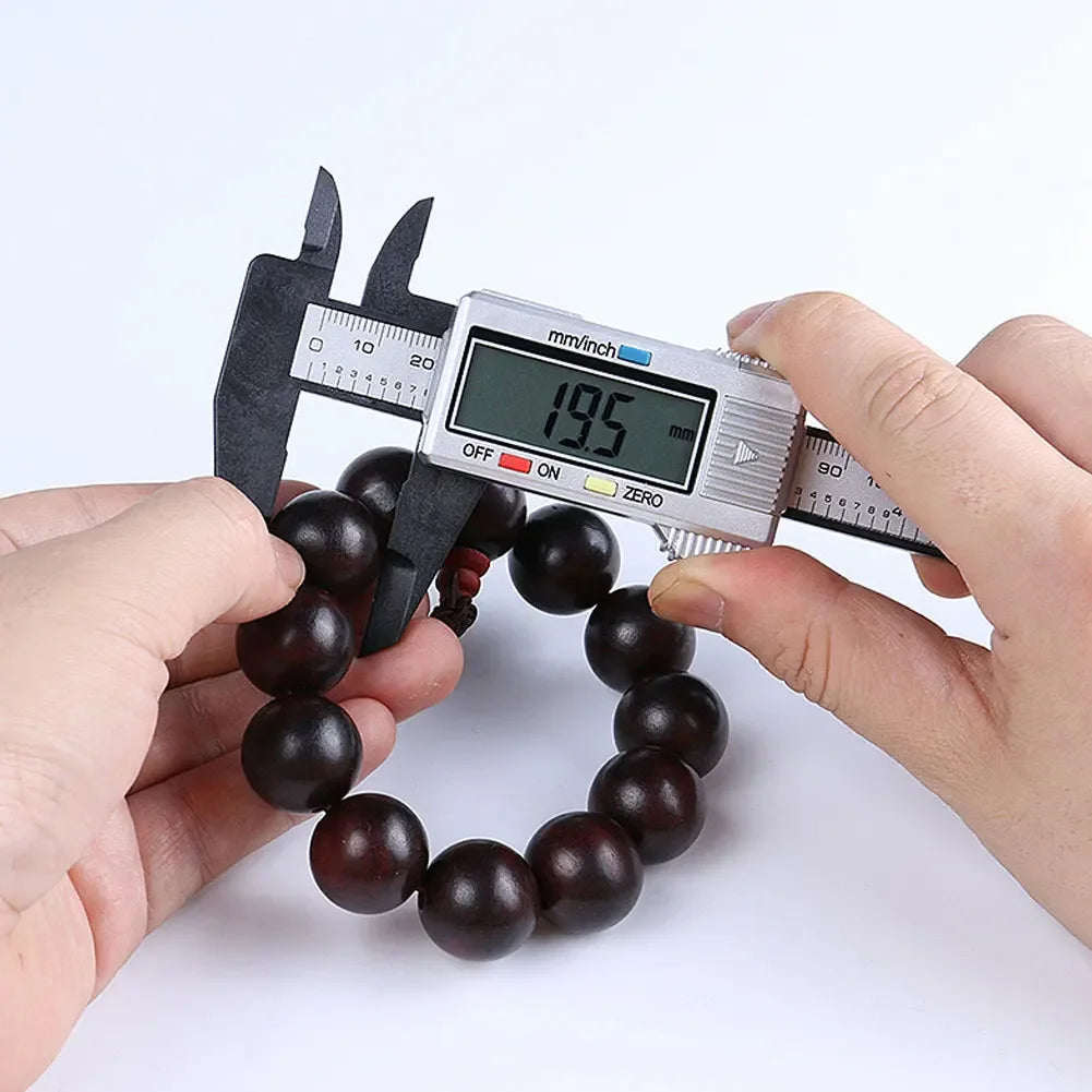 Digital Electronic Vernier Caliper 150mm Tattoo Eyebrow Ruler Measuring Tool 6 Inch LCD Microblading Micrometer Measurement Tool
