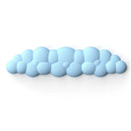 Cloud Shape Wrist Rest Pad Soft  PU Material Anti-Slip Rubber Base Memory Foam for 100 Keys 87 Keys 68keys Keyboard Mousepad