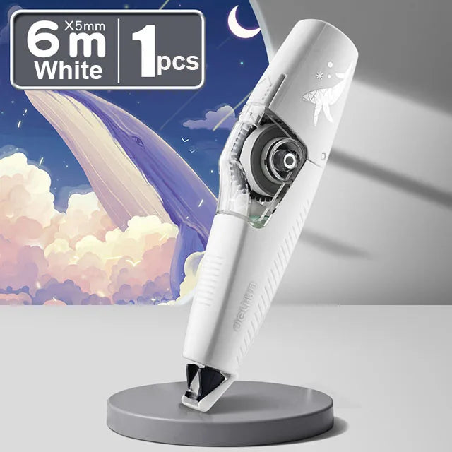 5mm*6m Kawaii Portable Correction Tape Stationery for Kids Student Writing Error School Replaceable Core Refill Corrector